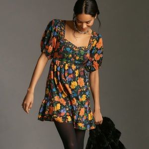 Farm Rio Short-Sleeve Dress